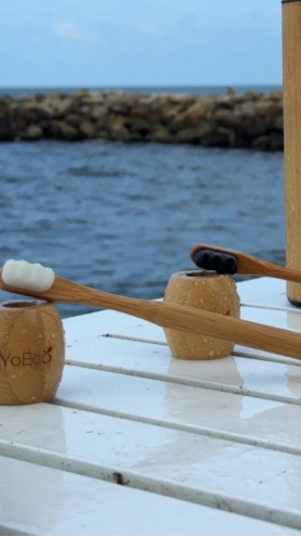 Cepillo de Bambú YoEco – Ebony Edition